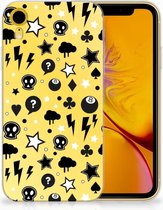 TPU Hoesje Geschikt voor iPhone Xr Punk Yellow