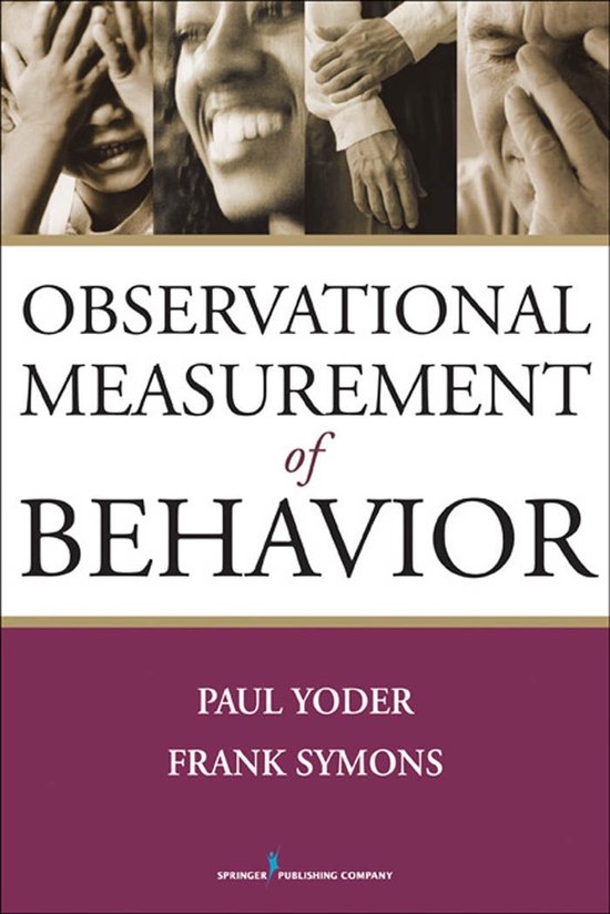 Observational Measurement of Behavior - cover