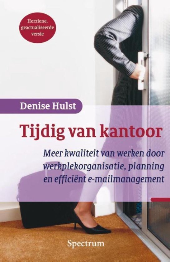 Cover van het boek 'Tijdig van kantoor' van D. Hulst