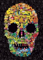 Doodle Skull Puzzle 1000 Teile
