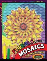 Flower Circle Mosaics Coloring Book