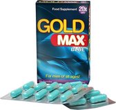 Gold Max 20 Capsules Libidopillen voor Mannen - Voordeelverpakking