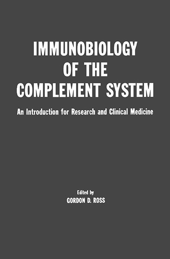 Immunobiology of the Complement System - cover