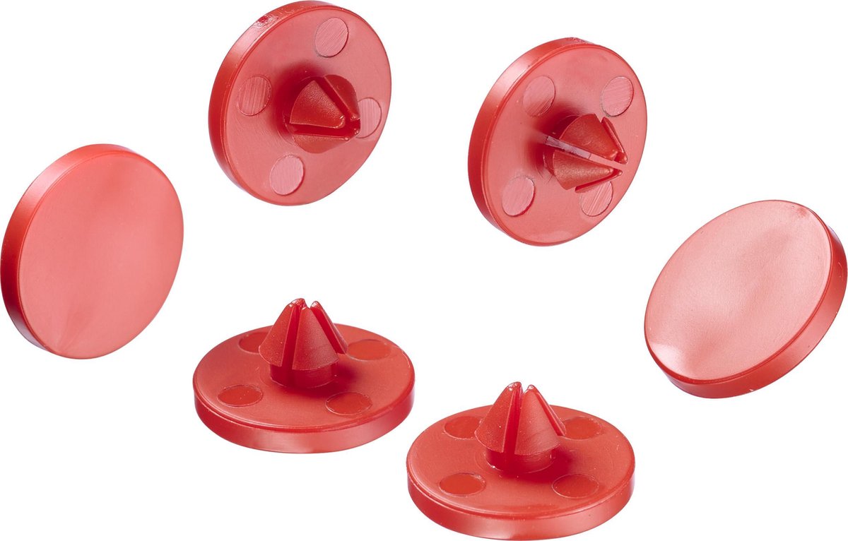 Rubberen Stoppers 6 Stuks