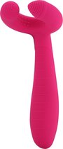 TiLoved heerlijke vibrators voor vrouwen - 14 standen 19cm USB oplaadbaar met ribbels – Roze