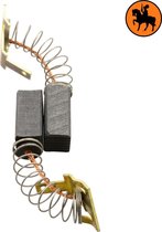 Koolborstelset voor Wolf heggenschaar 4639 - 6,3x7x14mm
