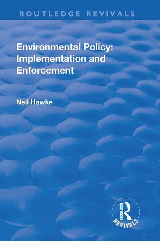 Routledge Revivals - Environmental Policy - cover