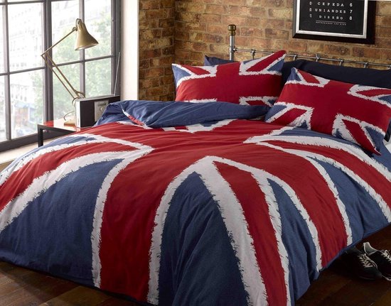 Union Jack - Britse dekbed - Eenpersoons bol.com