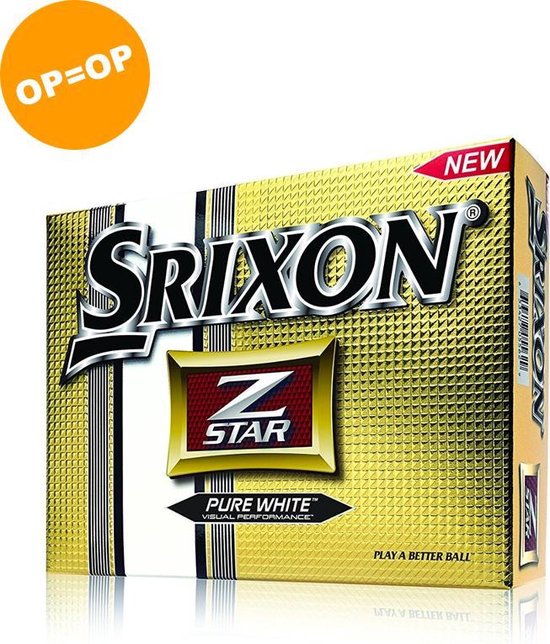 Srixon Z Star golfballen - Wit 12 pack