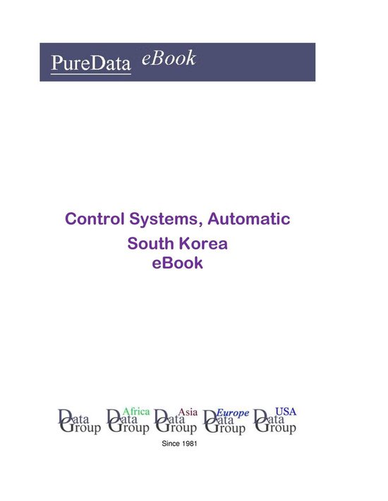 PureData eBook - Control Systems, Automatic in South Korea - cover