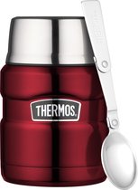 Thermos King Food Carrier - 470 ml - Rouge