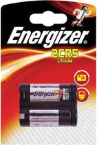 6x Energizer batterij Photo Lithium 2CR5, op blister