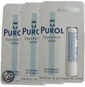 Purol Stick - Lippenbalsem - 3 stuks - Voordeelverpakking