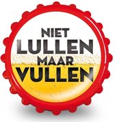 Magneet flesopener - Niet lullen maar vullen