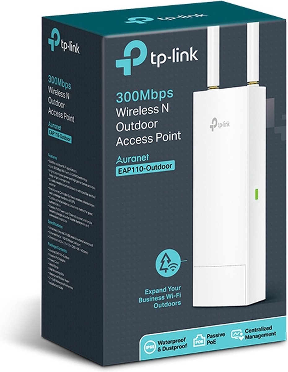 TP-Link Omada EAP110 - Outdoor Access point - Wit | bol