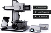 Snapmaker 3-in-1 3D printer, CNC frees en lasersnijder