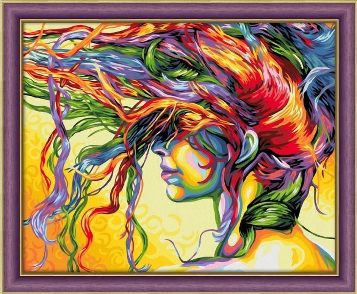 Artibalta Diamond Painting pakket Wind Colours AZ-1598 50 x 40 cm