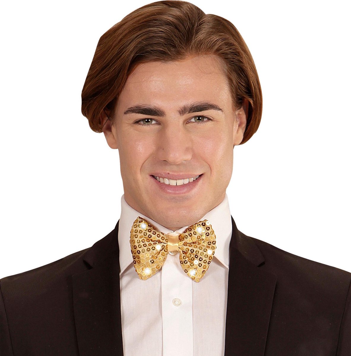 Knipperende gouden strikjes voor party's