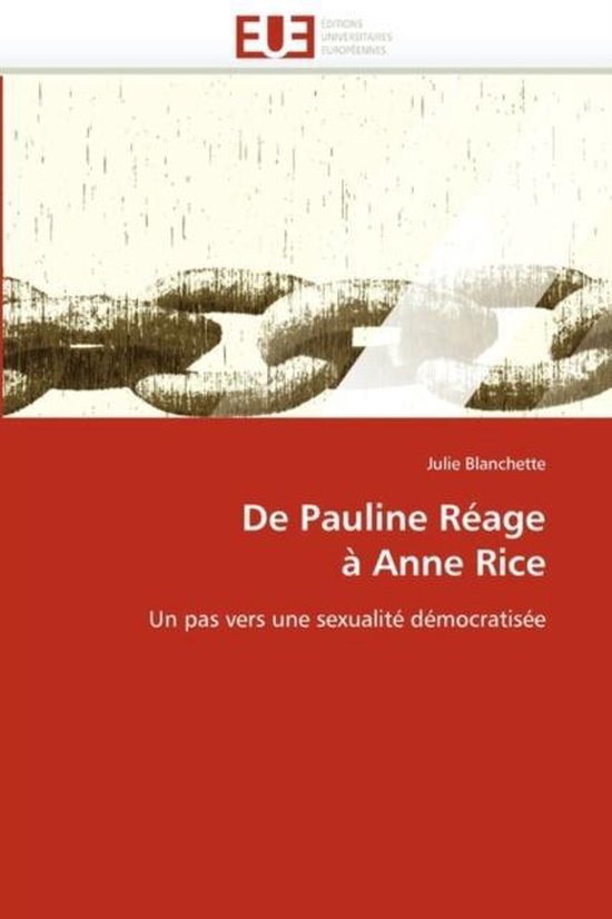 de Pauline R�age � Anne Rice