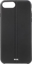 Shop4 - iPhone 7 Plus Hoesje - Harde Back Case Stiklijnen Zwart