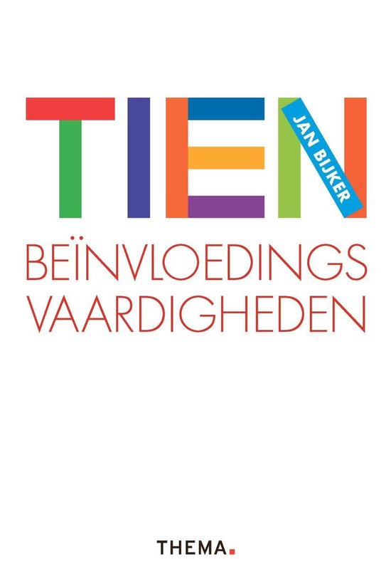 Tien beïnvloedingsvaardigheden - cover