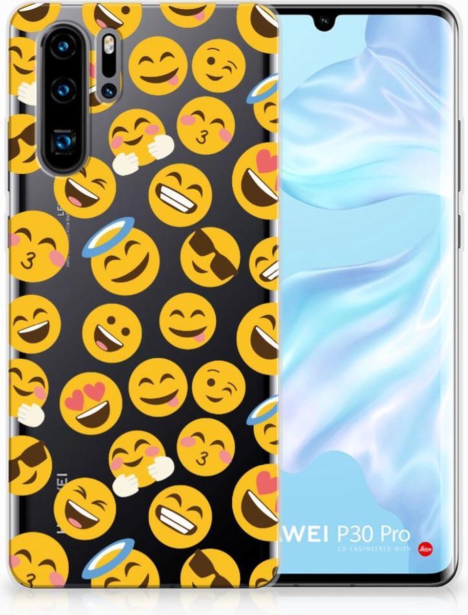 Huawei P30 Pro TPU bumper Emoji