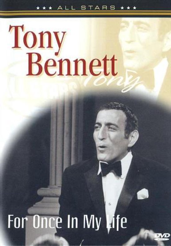 Cover van de film 'Tony Bennett - For Once In My Life'