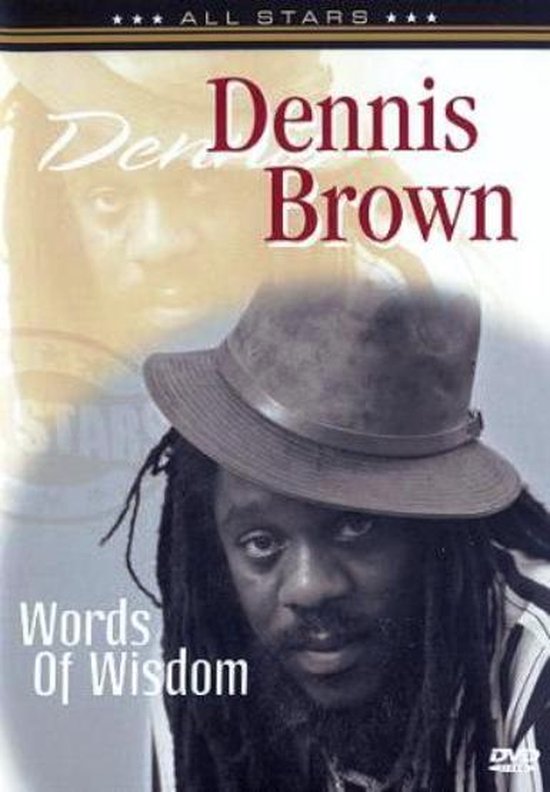Cover van de film 'Dennis Brown - Words Of Wisdom'