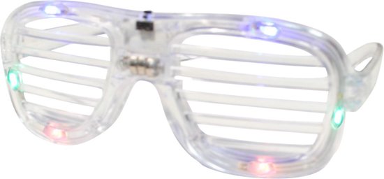 GOODMARK - Doorzichtige bril met lichtjes - Accessoires > Brillen | bol.com