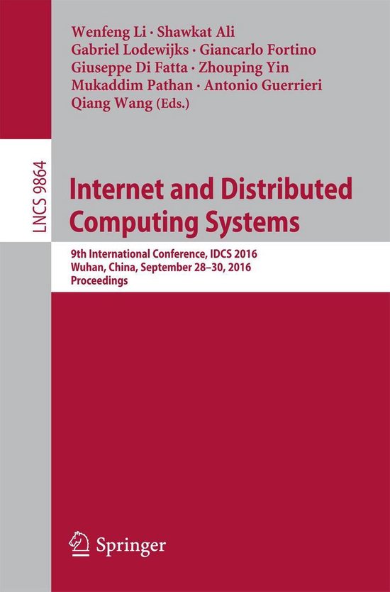 Springer Nature Proceedings Computer Science - Internet and  ... - cover