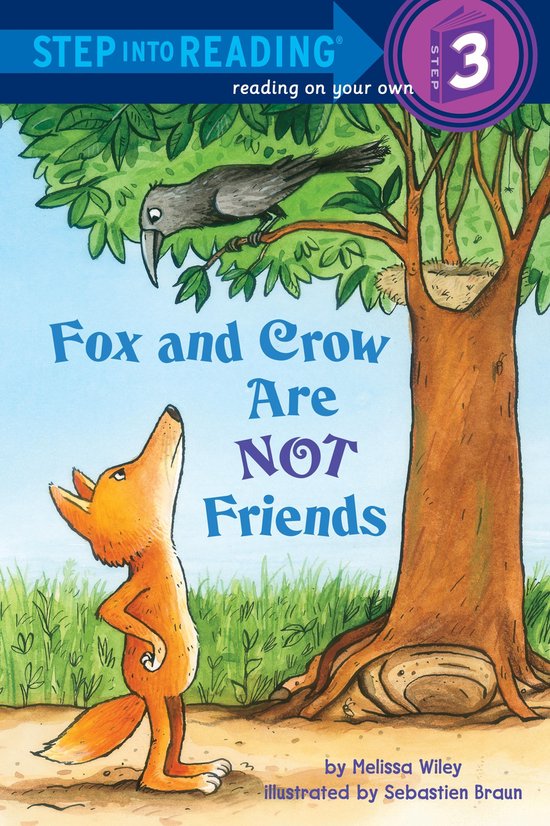 Step into Reading, Step 4 - Fox and Crow Are Not Friends - cover