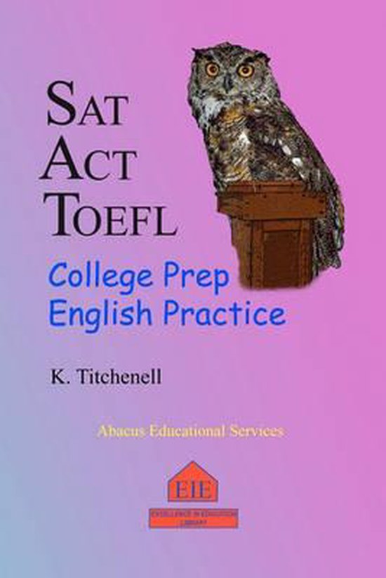 SAT ACT TOEFL College Prep English Practice - cover