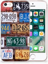 iPhone SE | 5S Uniek TPU Hoesje Kentekenplaten