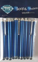 IKOOP & PROCLAIMS © 10 Luxe Stylus Pen voor Tablet en Smartphone Kleur: Donker Blauw