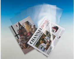 Esselte Zichtmap - PP - A4 - 100 stuks - Transparant - Voor Thuiswerken - Ideaal Voor Thuiskantoor