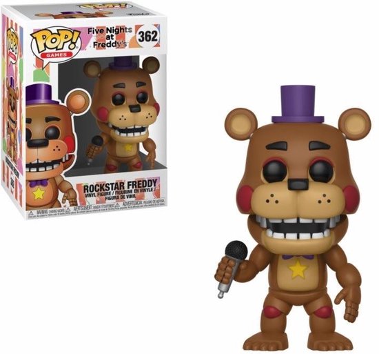 Five Nights At Freddys Funko POP, Rockstar Freddy