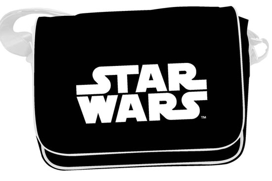 STAR WARS: WHITE LOGO MESSENGER BAG (SDTSDT89523)