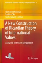 Evolutionary Economics and Social Complexity Science 7 - A New Construction of Ricardian Theory of International Values