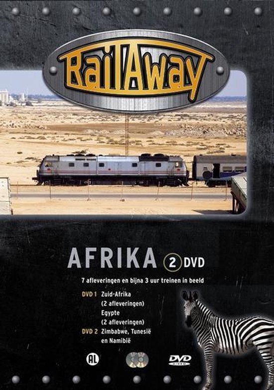 Cover van de film 'Rail Away - Afrika Box'