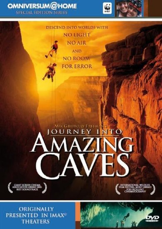 Cover van de film 'Journey Into Amazing Caves'
