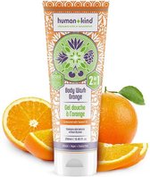 Human+Kind Shampoo Body Wash Orange Vegan All-in-one