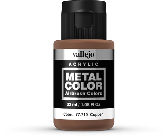 Vallejo 77710 Métal Color Copper - Acryl (32 ml) Flacon de Peinture