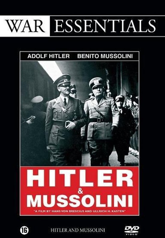 Cover van de film 'Hitler & Mussolini'