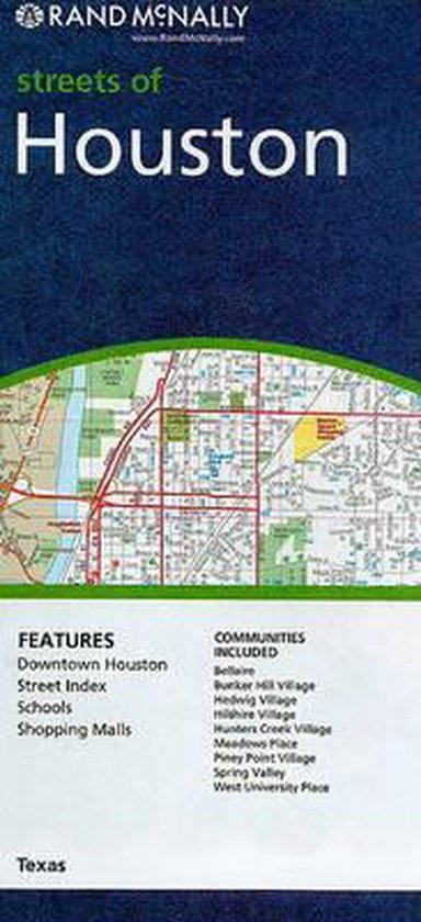 Rand McNally Streets of Houston