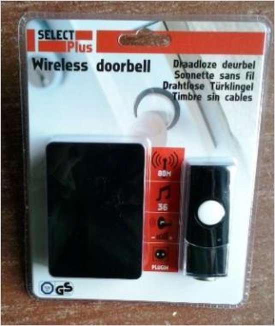 Opheldering Onveilig hetzelfde Draadloze deurbel voor stopcontact DD-1133 | bol.com