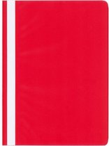 Snelhechtermap Kangaro A4 PP - 20x5st. rood