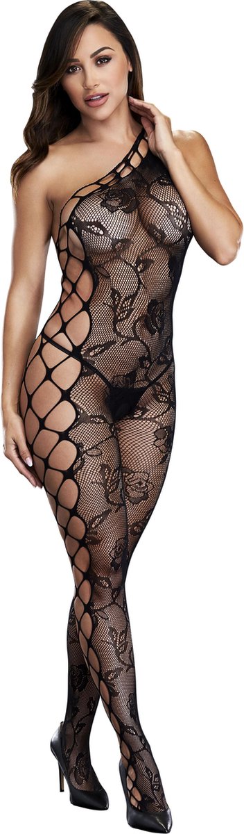Goedkoopste Baci - Off the Shoulder Bodystocking One Size