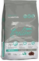 Truline ultra premium kat adult vis/vlees kattenvoer 1,5 kg