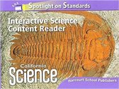 Harcourt School Publishers Science: Interactive Science Cnt Reader Reader Student Edition Science 08 Grade 6
