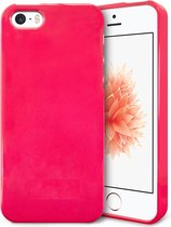 TPU Back Case voor Samsung Galaxy J5 2015  - Back cover - TPU - Gelly - Raspberry Pink
